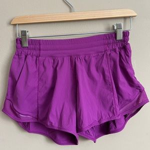 Lululemon shorts purple size 6
